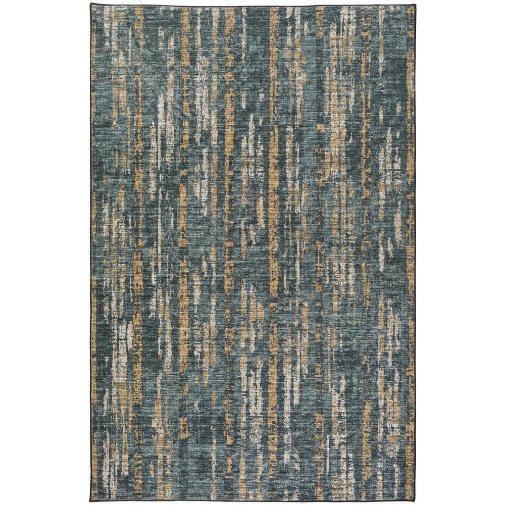 Winslow WL6 Charcoal 5' x 7'6" Rug. Picture 1