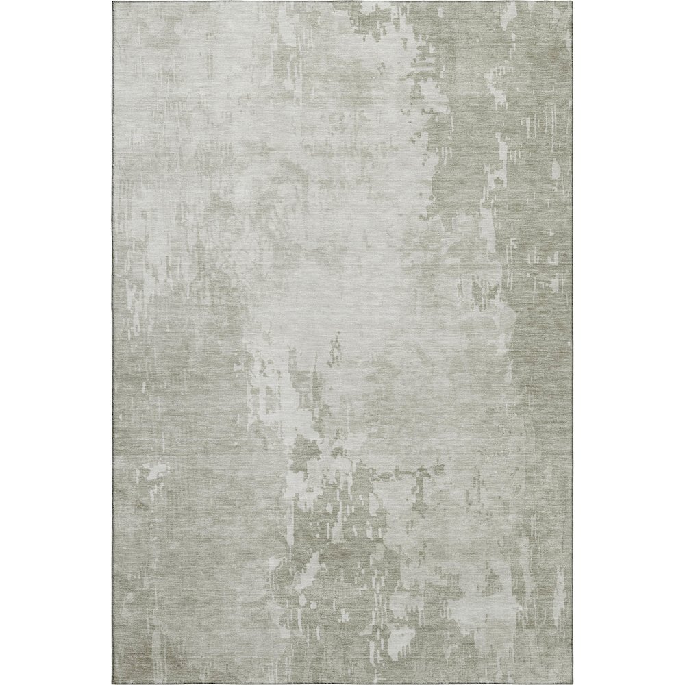 Machine Washable Indoor/Outdoor Pacifica Linen 5' x 7'6" Rug. Picture 1