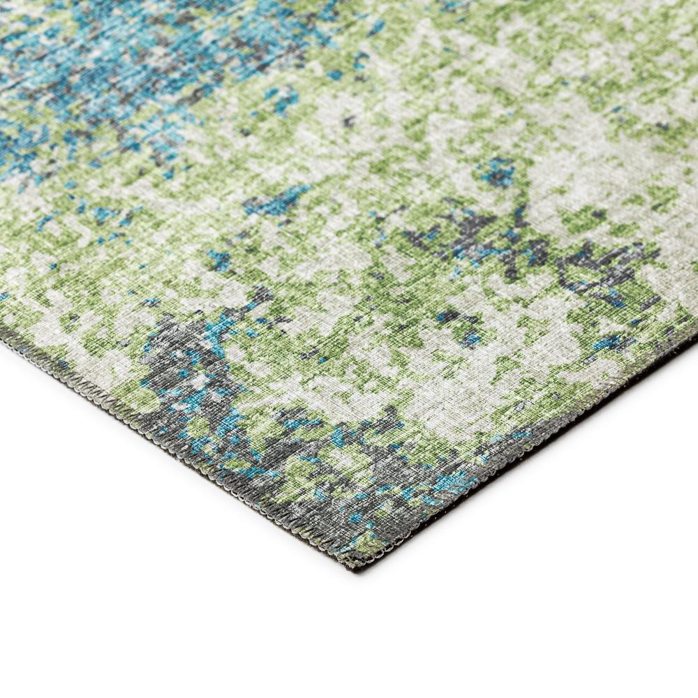 Rylee Green Transitional Abstract 10' x 14' Area Rug Green ARY33. Picture 3