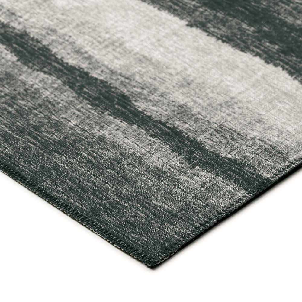 Bravado Shadow Contemporary Striped 10' x 14' Area Rug Shadow ABV37. Picture 3