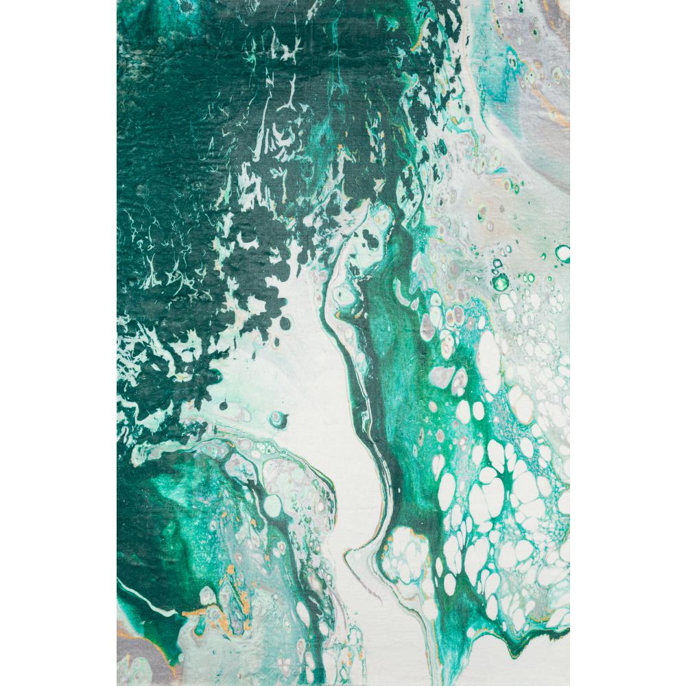 Kikiamo KK10 Emerald City 3' x 5' Rug. Picture 1