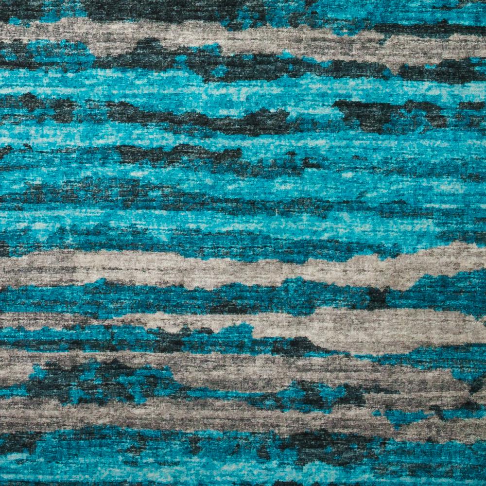Brisbane BR4 Teal 3' x 5' Rug. Picture 3