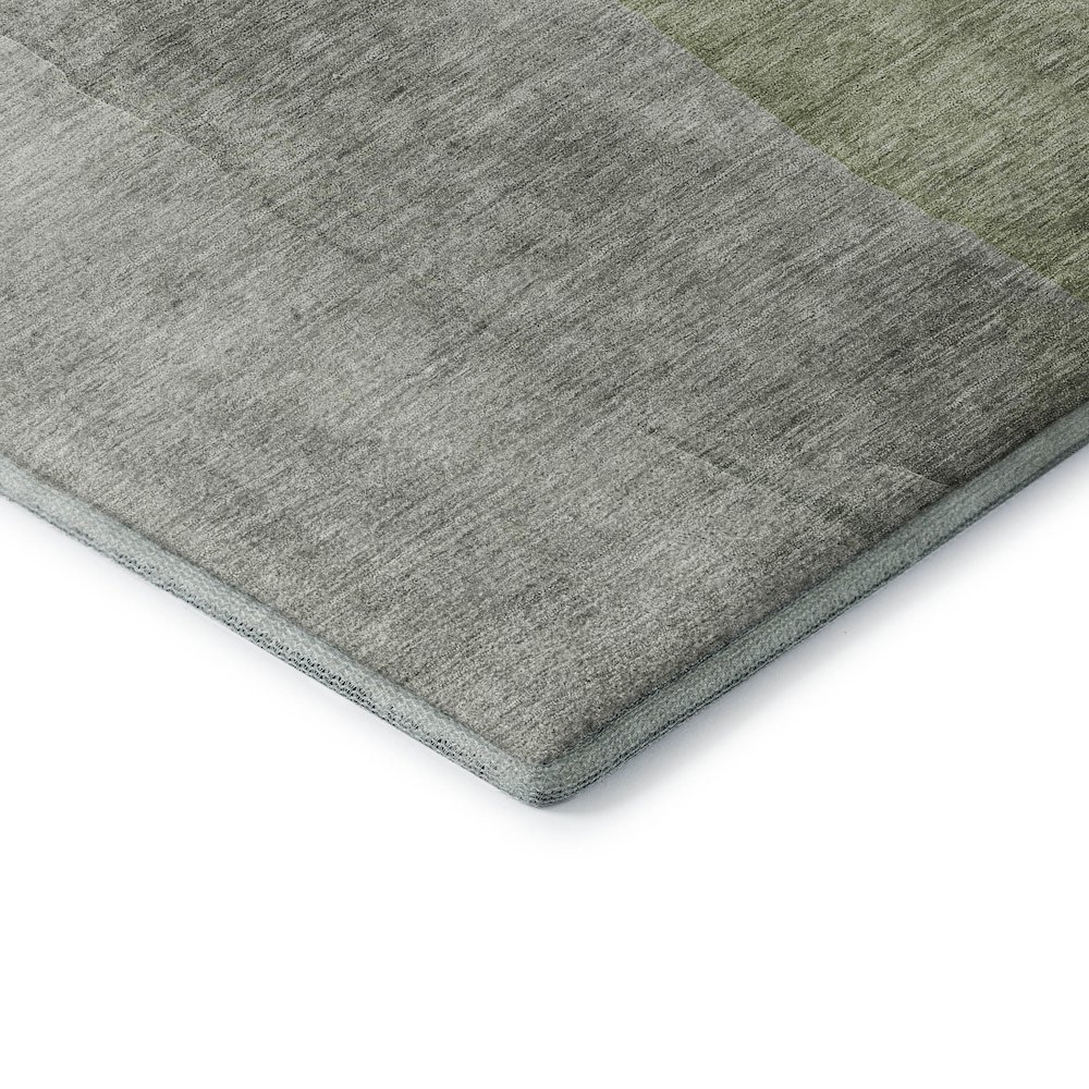 Luxury Washable Indoor/Outdoor Ravenna Fern 2'6" x 3'10" Rug. Picture 2