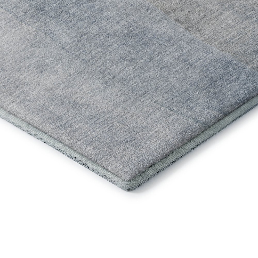 Luxury Washable Indoor/Outdoor Ravenna Sky 2'6" x 3'10" Rug. Picture 2