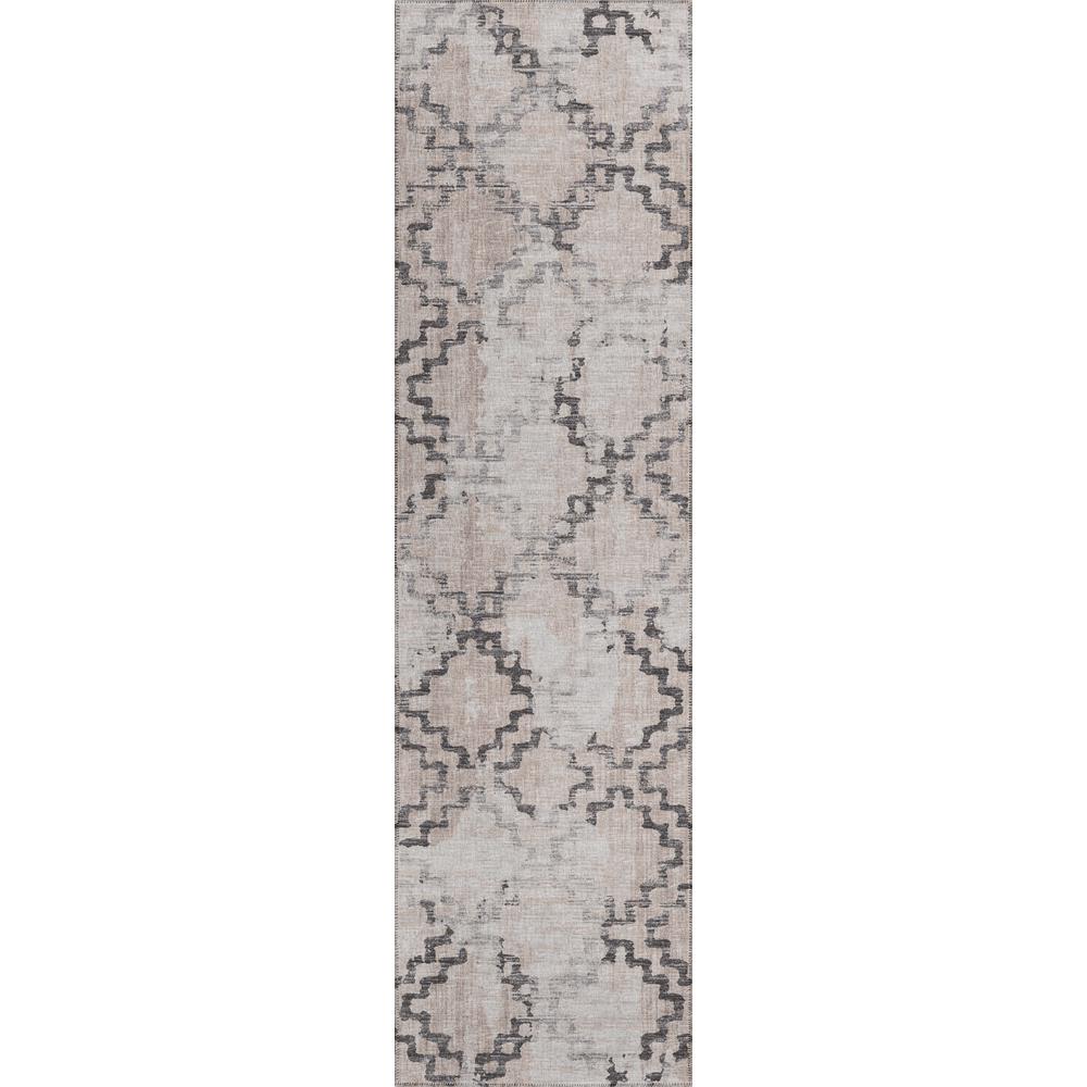 Indoor/Outdoor Sedona SN15 Stucco Washable 2'3" x 12' Runner Rug. Picture 1
