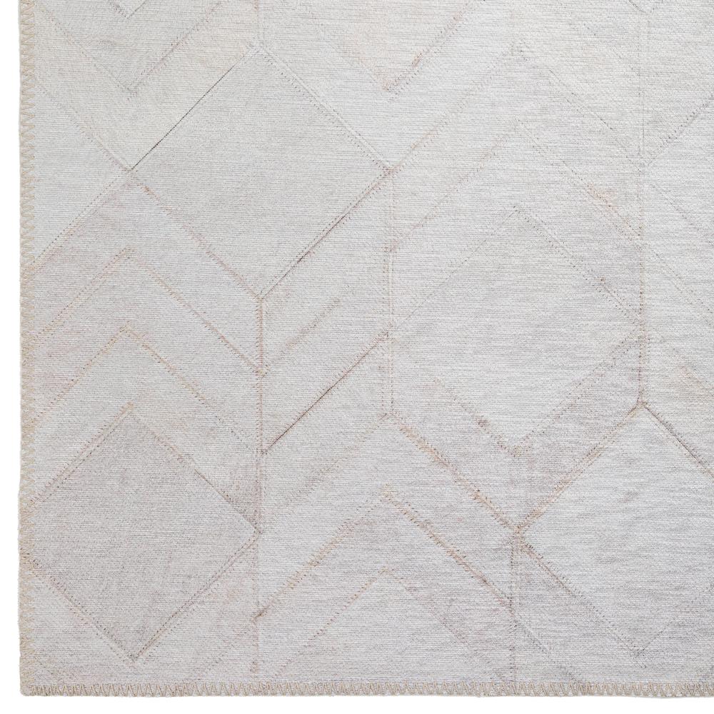 Laredo Ivory Animal Patchwork 10' x 14' Area Rug Ivory ALR35. Picture 2