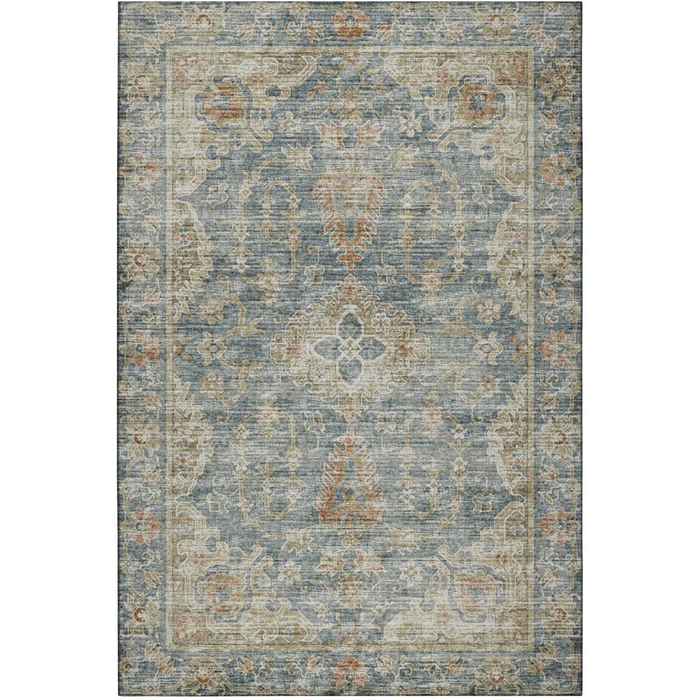 Tuscany TU13 Teal 5' x 7'6" Rug. Picture 1