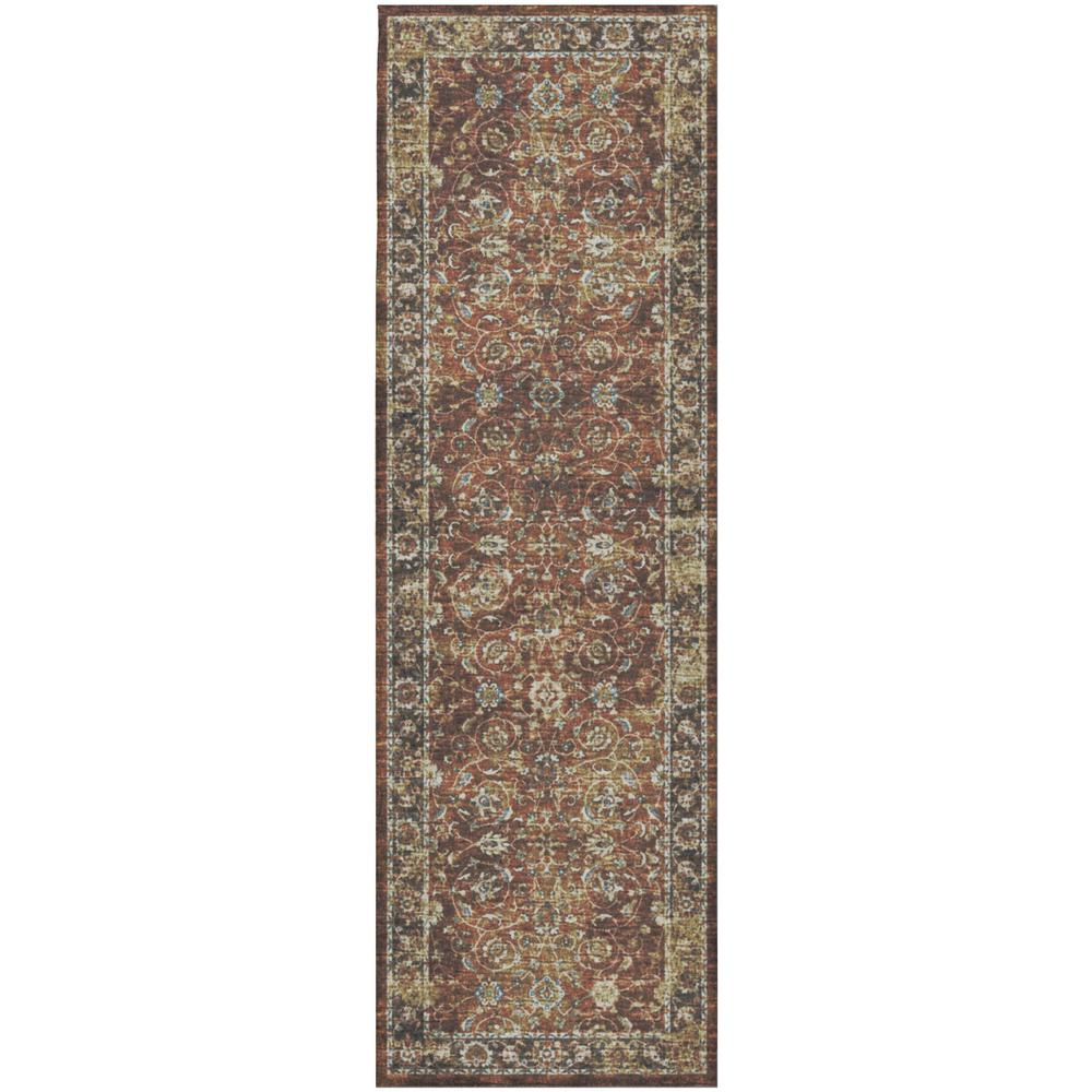 Tuscany TU14 Paprika 2'6" x 8' Rug. Picture 1