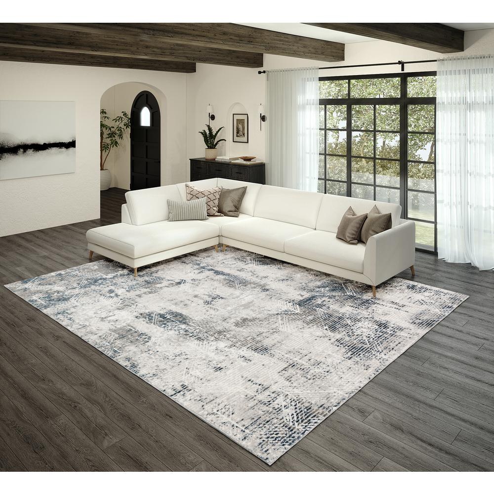 Rhodes RR1 Gray 7'10" x 10' Rug. Picture 2