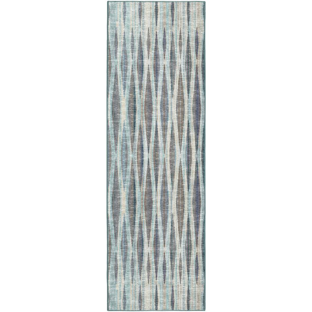 Amador AA1 Mist 2'6" x 12' Runner Rug. Picture 1