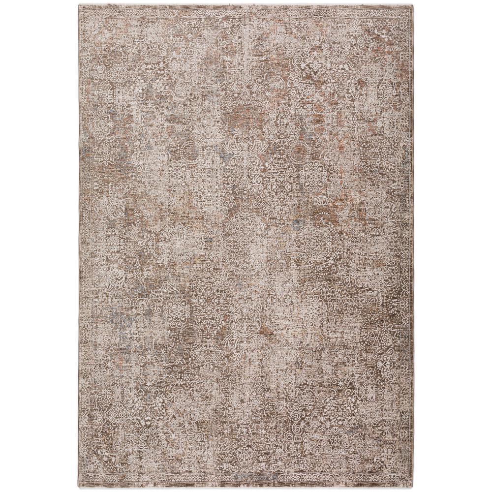 Vienna VI5 Chocolate 7'10" x 10' Rug. Picture 1