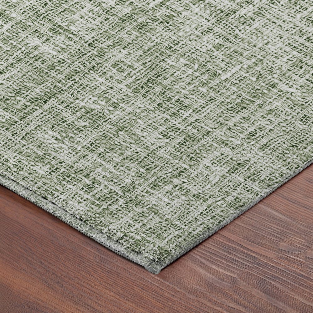 Luxury Washable Voyage VY1 Green 2'6" x 3'10" Rug. Picture 2