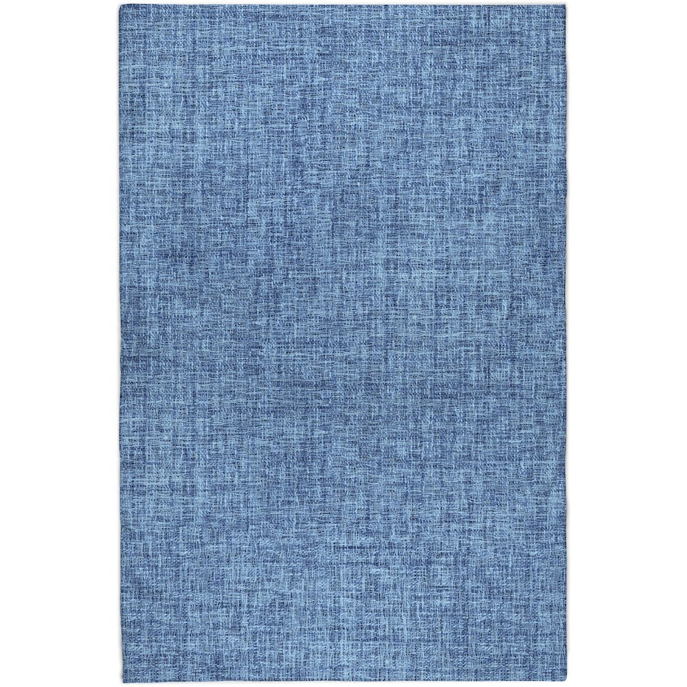 Luxury Washable Voyage VY1 Blue 5' x 7'6" Rug. Picture 1