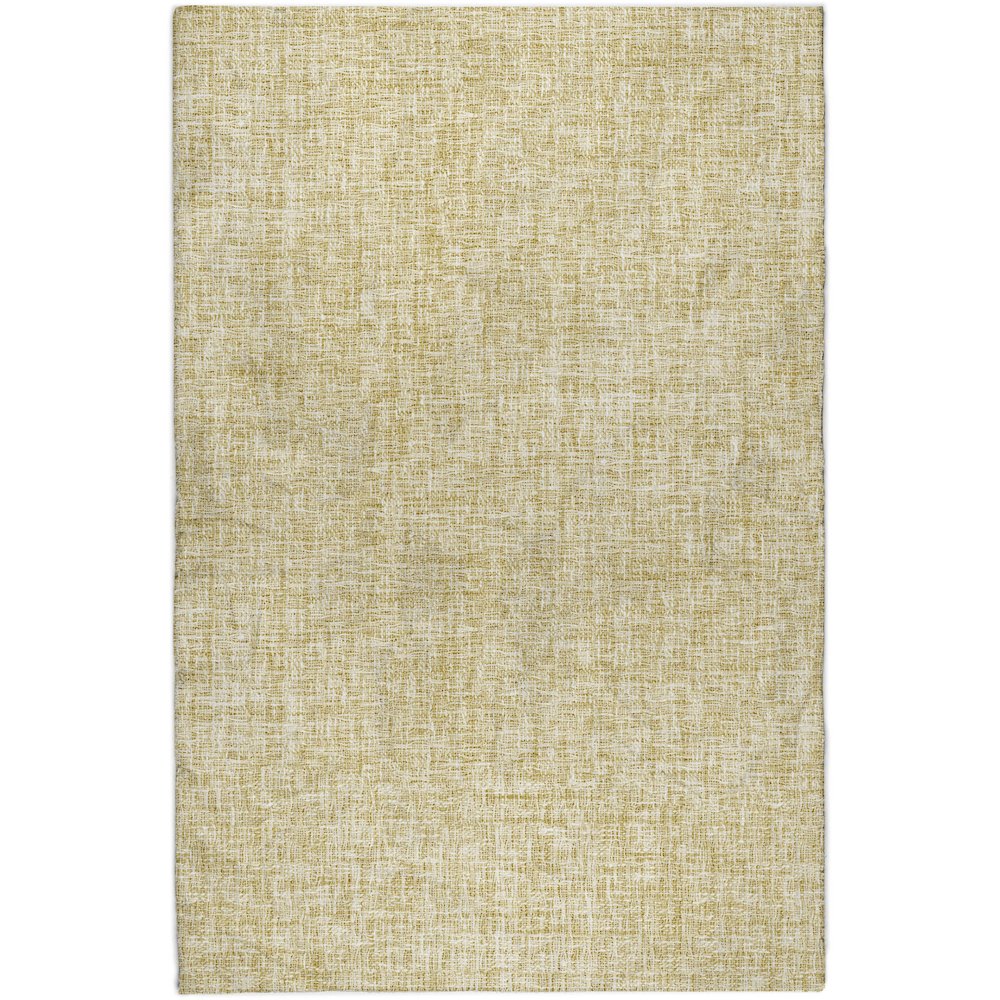 Luxury Washable Voyage VY1 Gold 5' x 7'6" Rug. Picture 1