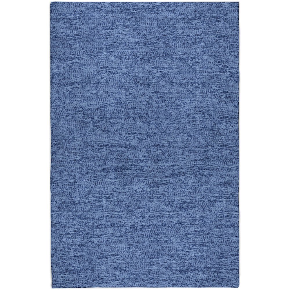 Luxury Washable Voyage VY2 Blue 5' x 7'6" Rug. Picture 1