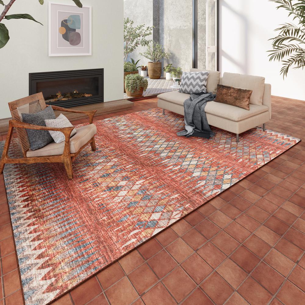 Winslow WL5 Paprika 5' x 7'6" Rug. Picture 2