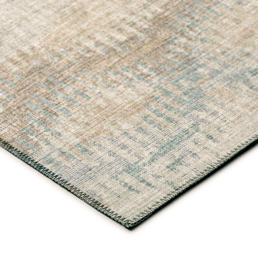 Bravado Linen Transitional Chevron 10' x 14' Area Rug Linen ABV39. Picture 3