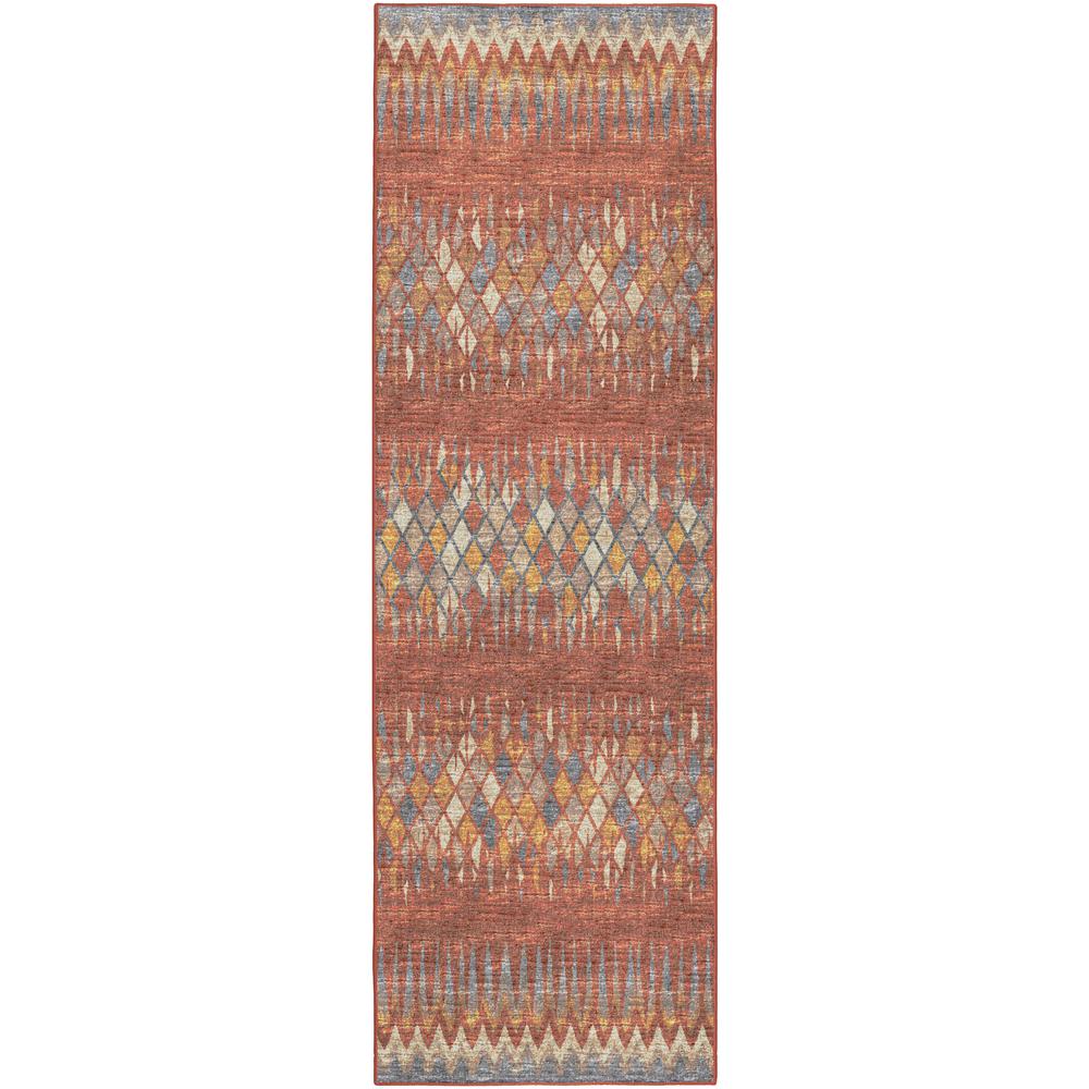 Winslow WL5 Paprika 2'6" x 12' Runner Rug. Picture 1