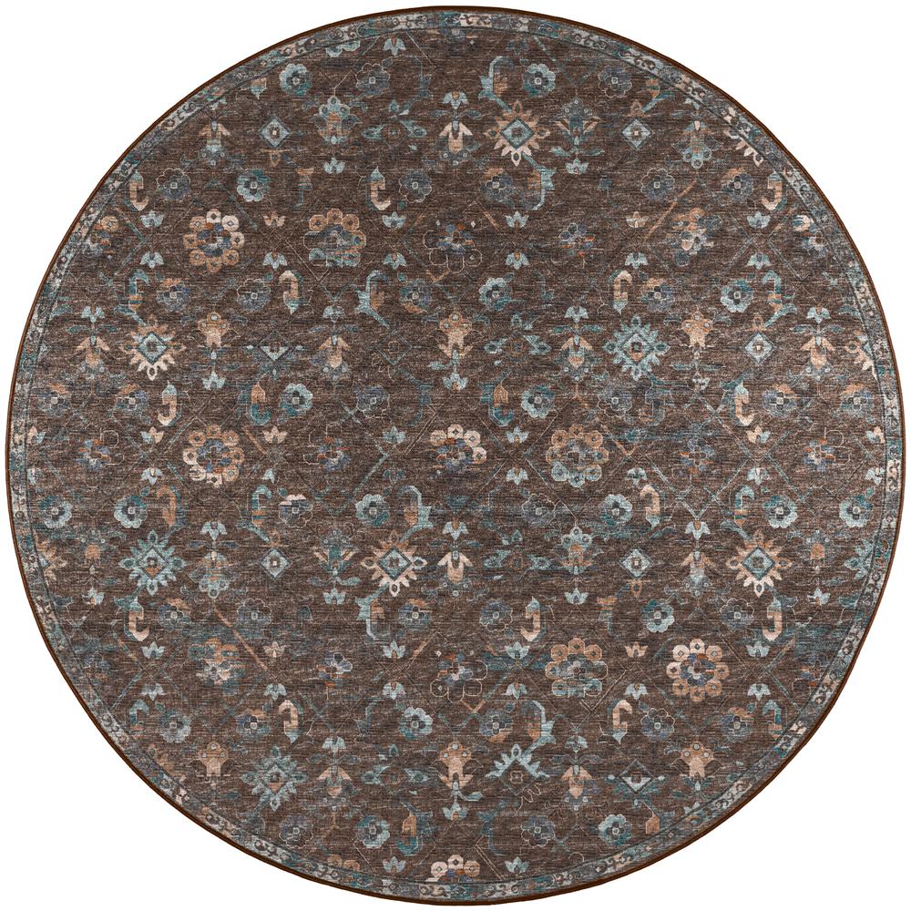 Jericho JC8 Sable 6' x 6' Round Rug. Picture 1