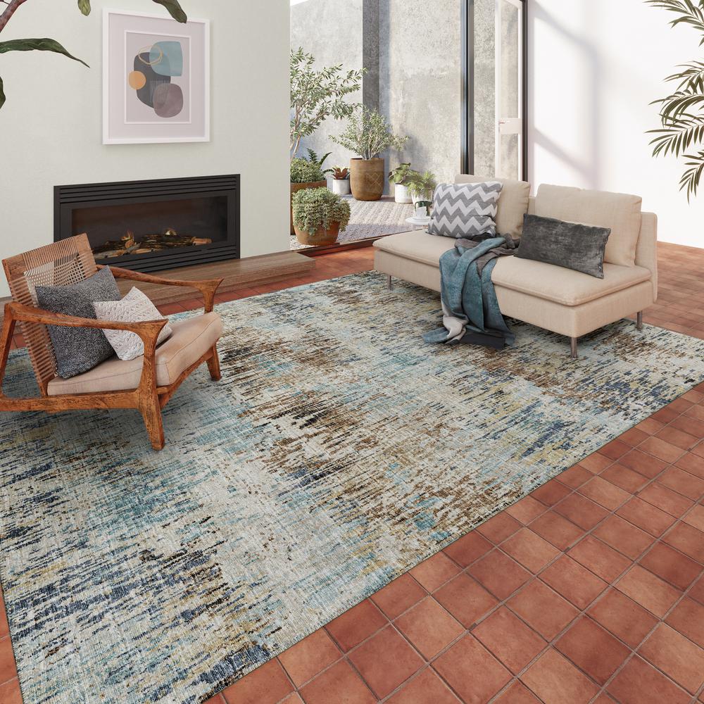 Indoor/Outdoor Accord AAC31 Moody Washable 5' x 7'6" Rug. Picture 2