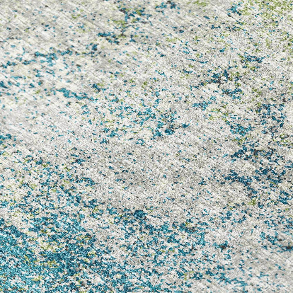 Rylee Green Transitional Abstract 10' x 14' Area Rug Green ARY33. Picture 5