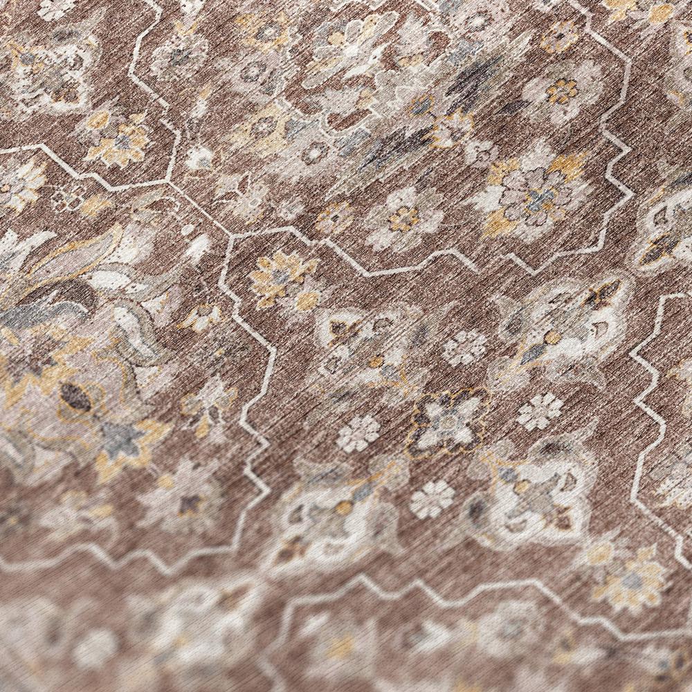 Indoor/Outdoor Marbella MB4 Mocha Washable 10' x 10' Round Rug. Picture 7