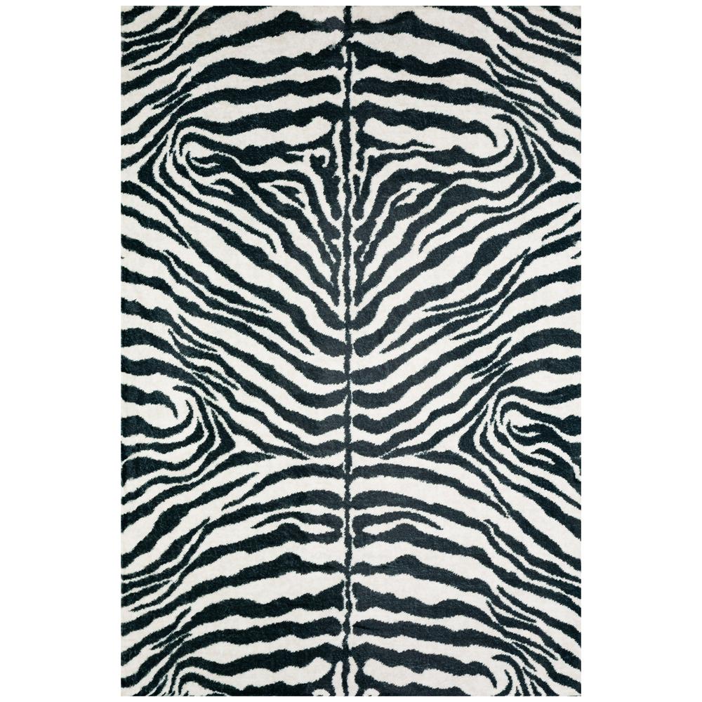 Akina AK1 Ivory 3' x 5' Rug. Picture 1