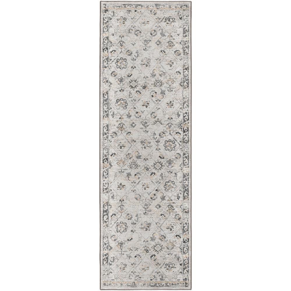 Jericho JC8 Mink 2'6" x 12' Runner Rug. Picture 1