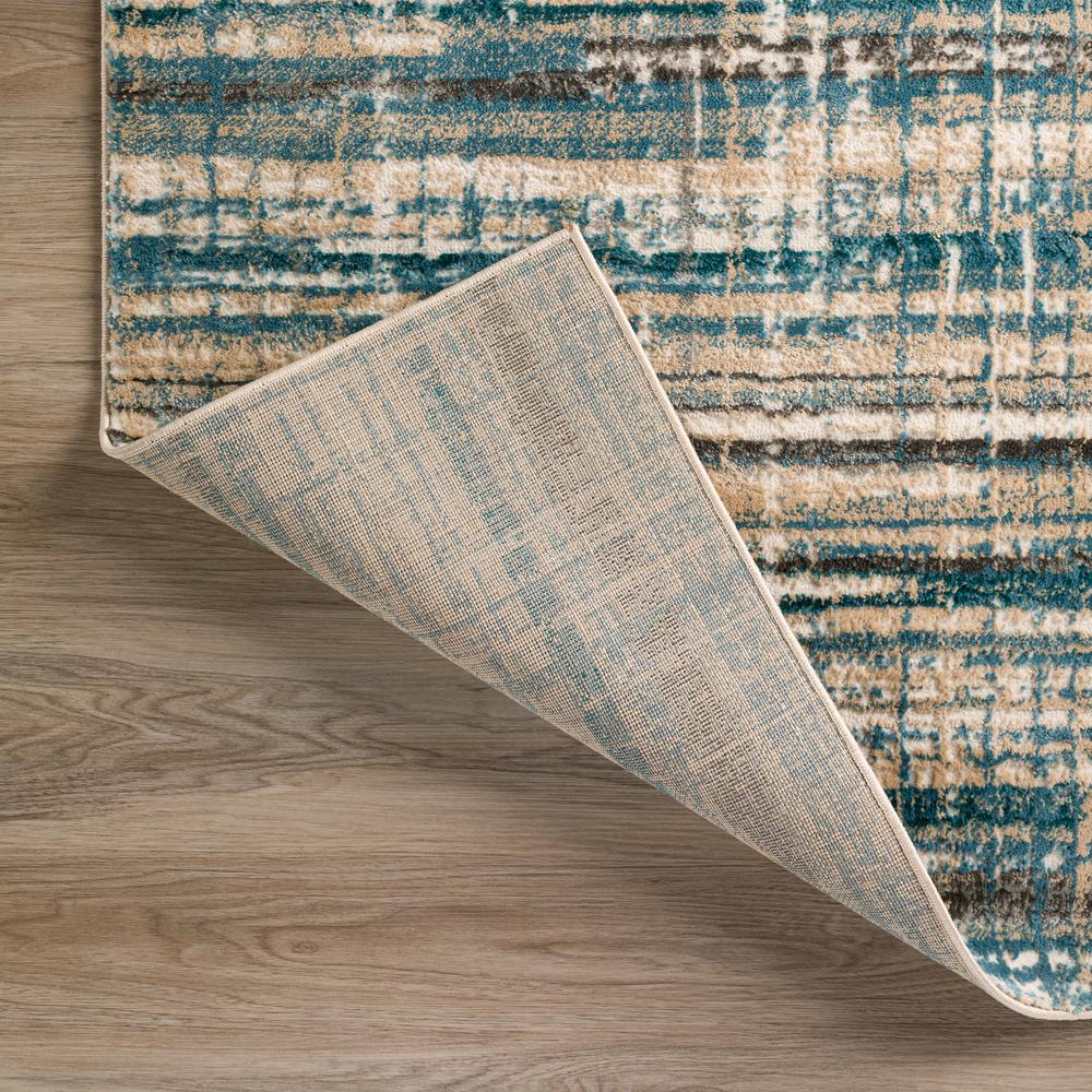 Karma KM8 Blue 1'8" x 2'6" Rug. Picture 7