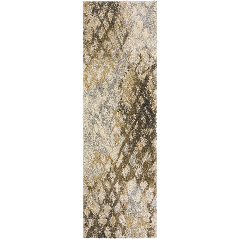 Orleans OR15 Silver 2'3" x 7'5" Runner Rug. Picture 1