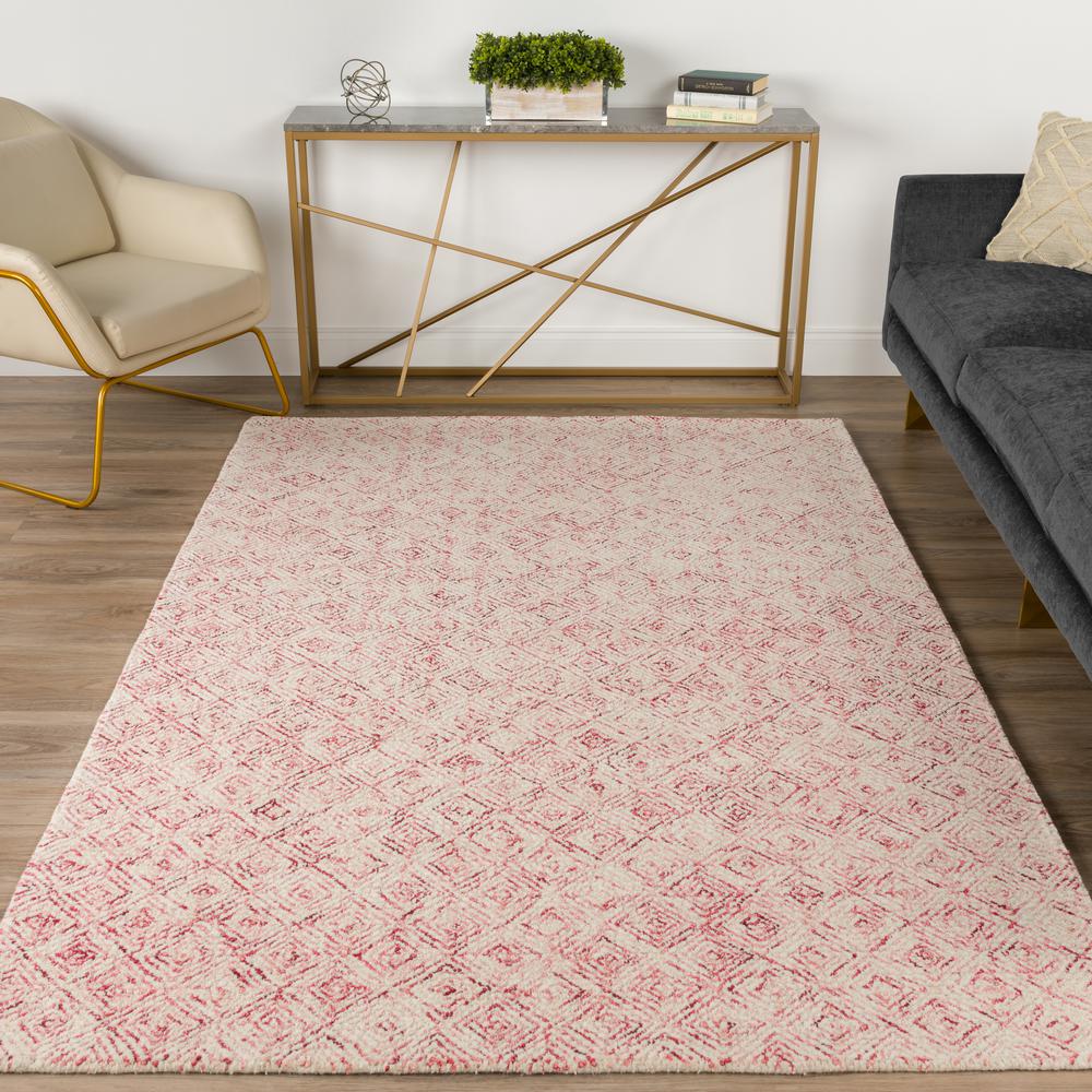 Zoe ZZ1 Punch 2' x 3' Rug. Picture 2