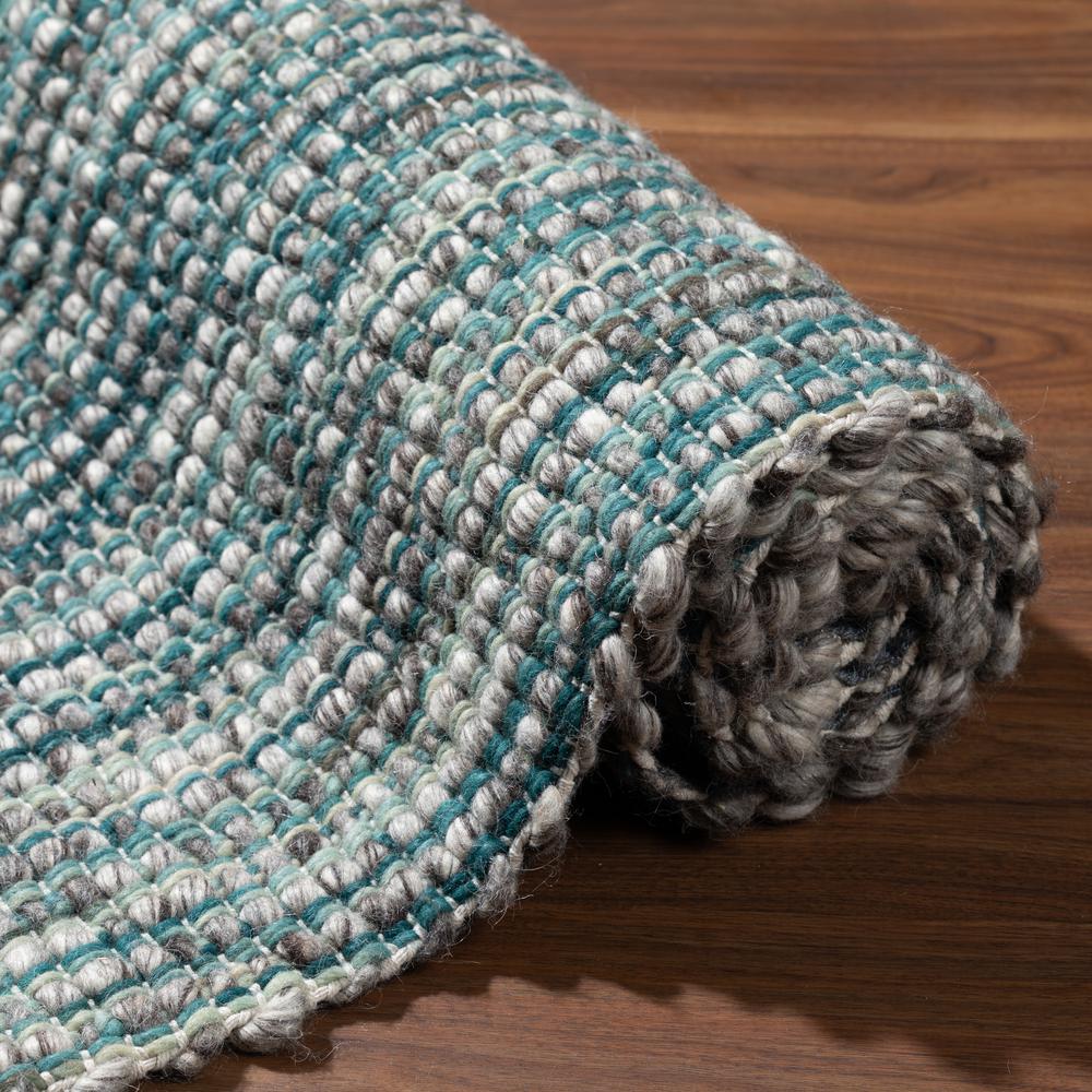 Bondi BD1 Turquoise 9' x 13' Rug. Picture 10