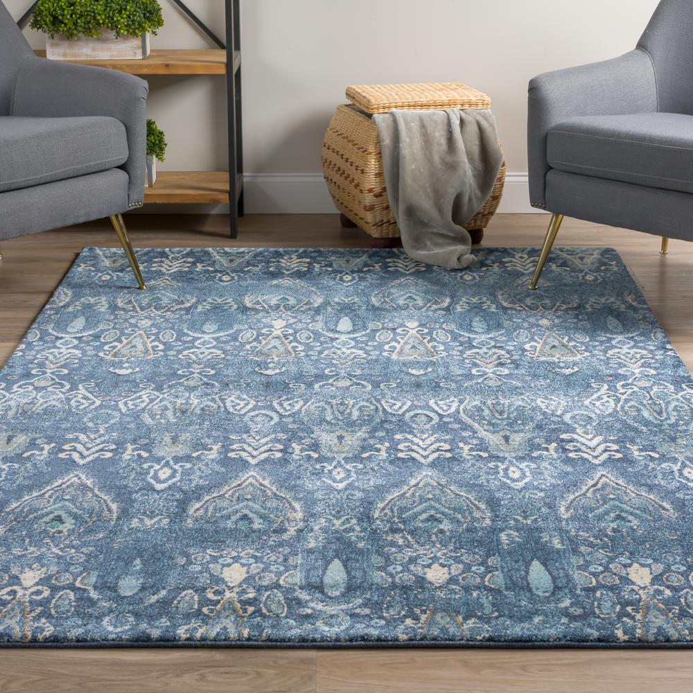 Geneva GV315 Navy 9'6" x 13'2" Rug. Picture 2