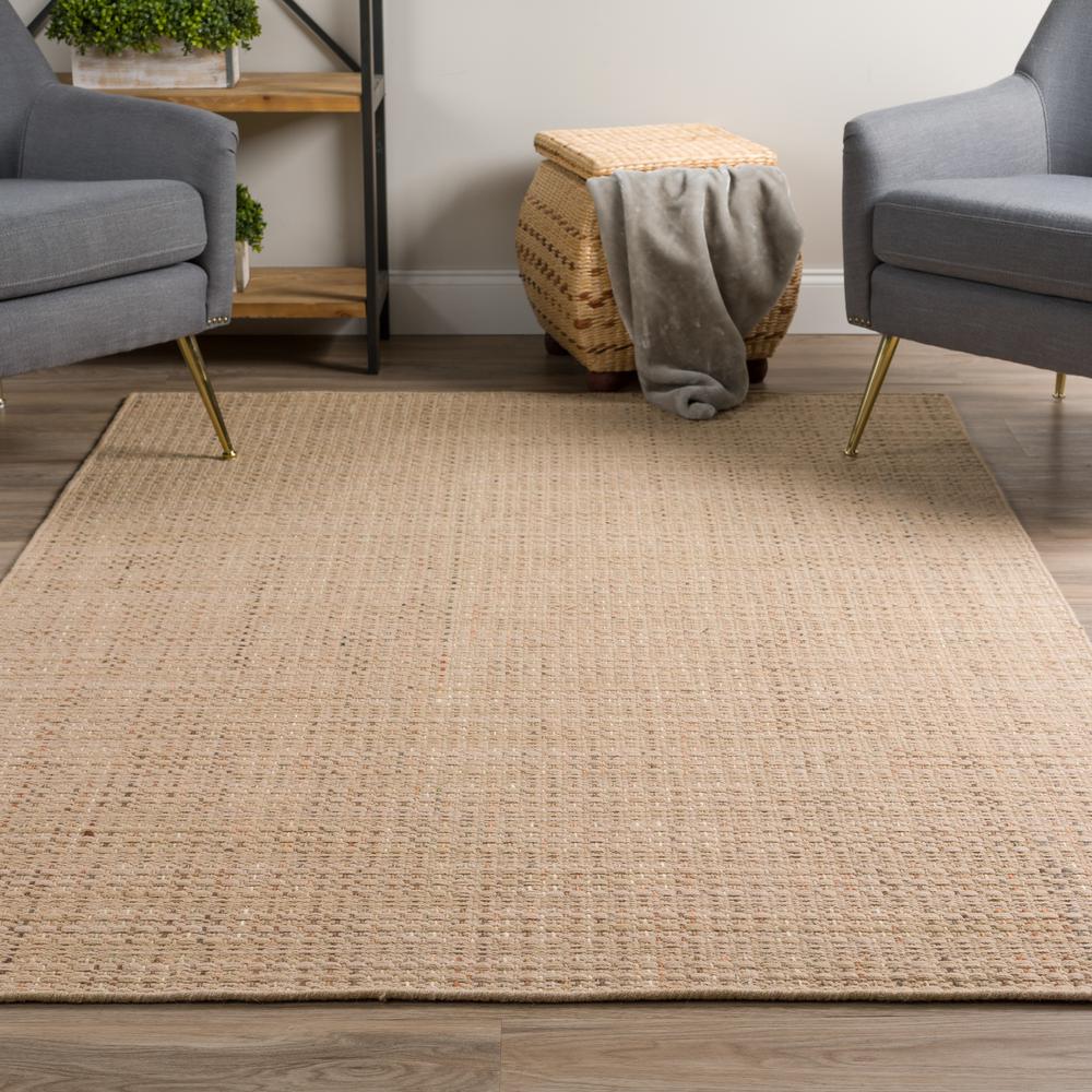 Nepal NL100 Sand 9' x 13' Rug. Picture 2