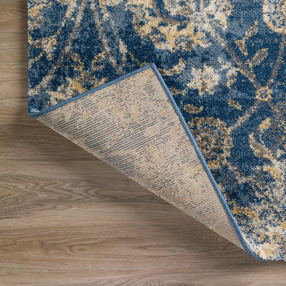Orleans OR5 Indigo 5'1" x 7'5" Rug. Picture 7