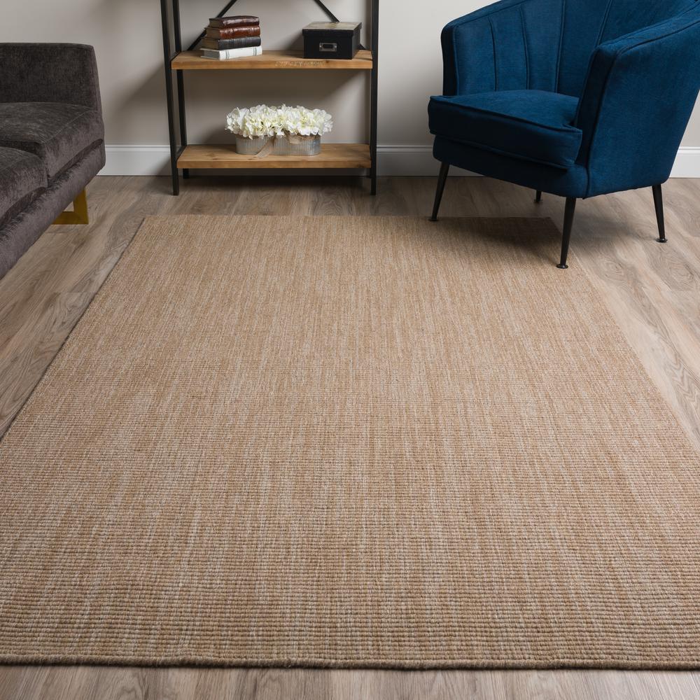 Monaco Sisal MC100 Mocha 9' x 13' Rug. Picture 2