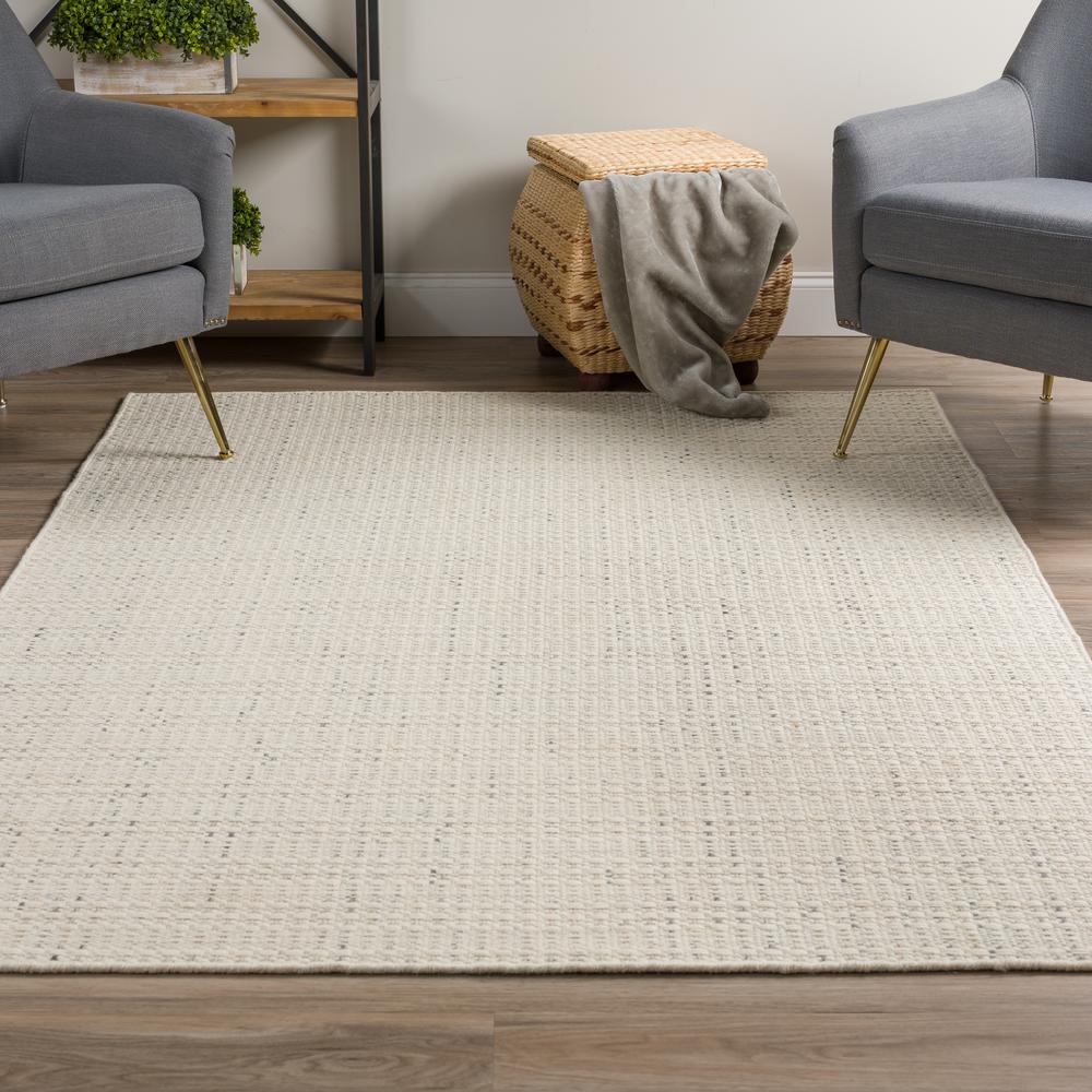 Nepal NL100 Ivory 2' x 3' Rug. Picture 2