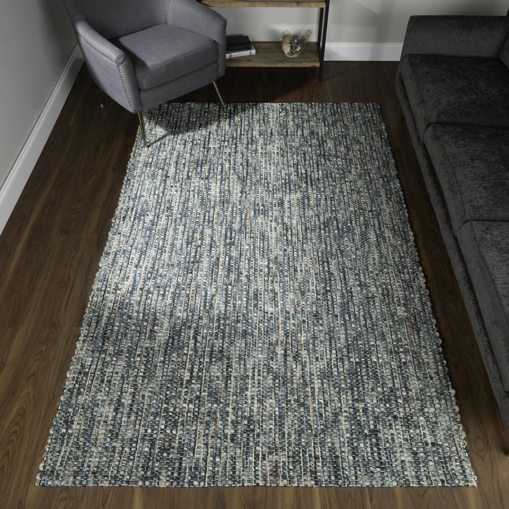 Bondi BD1 Turquoise 9' x 13' Rug. Picture 2