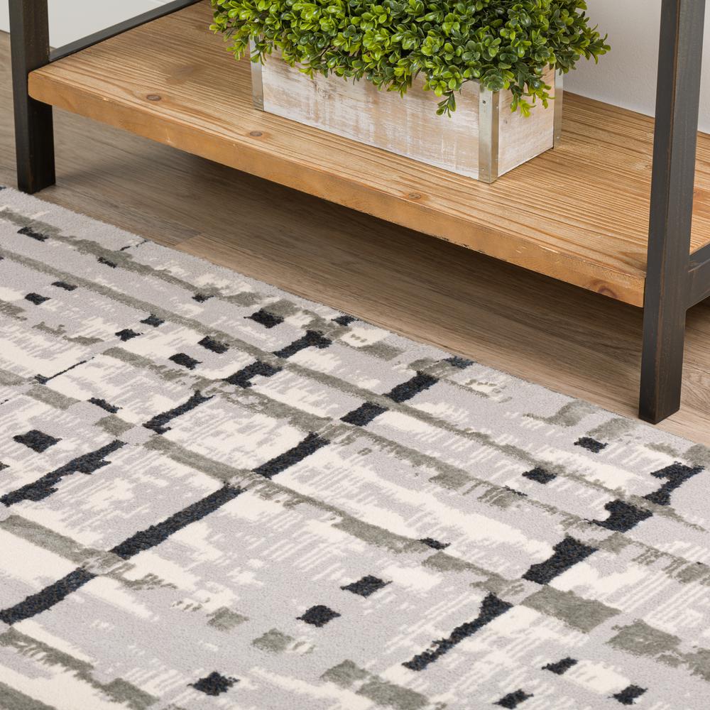 Karma KM4 Grey 5'1" x 7'5" Rug. Picture 9