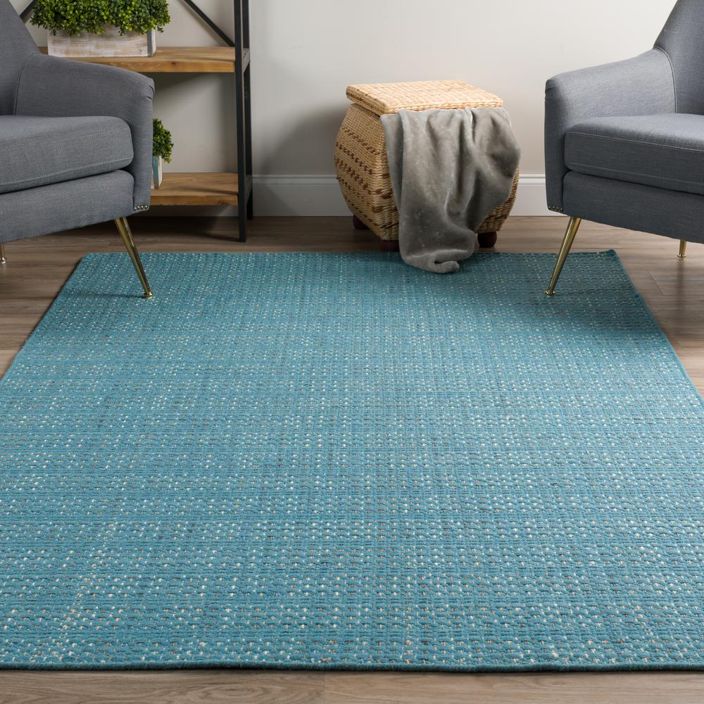 Nepal NL100 Denim 9' x 13' Rug. Picture 2
