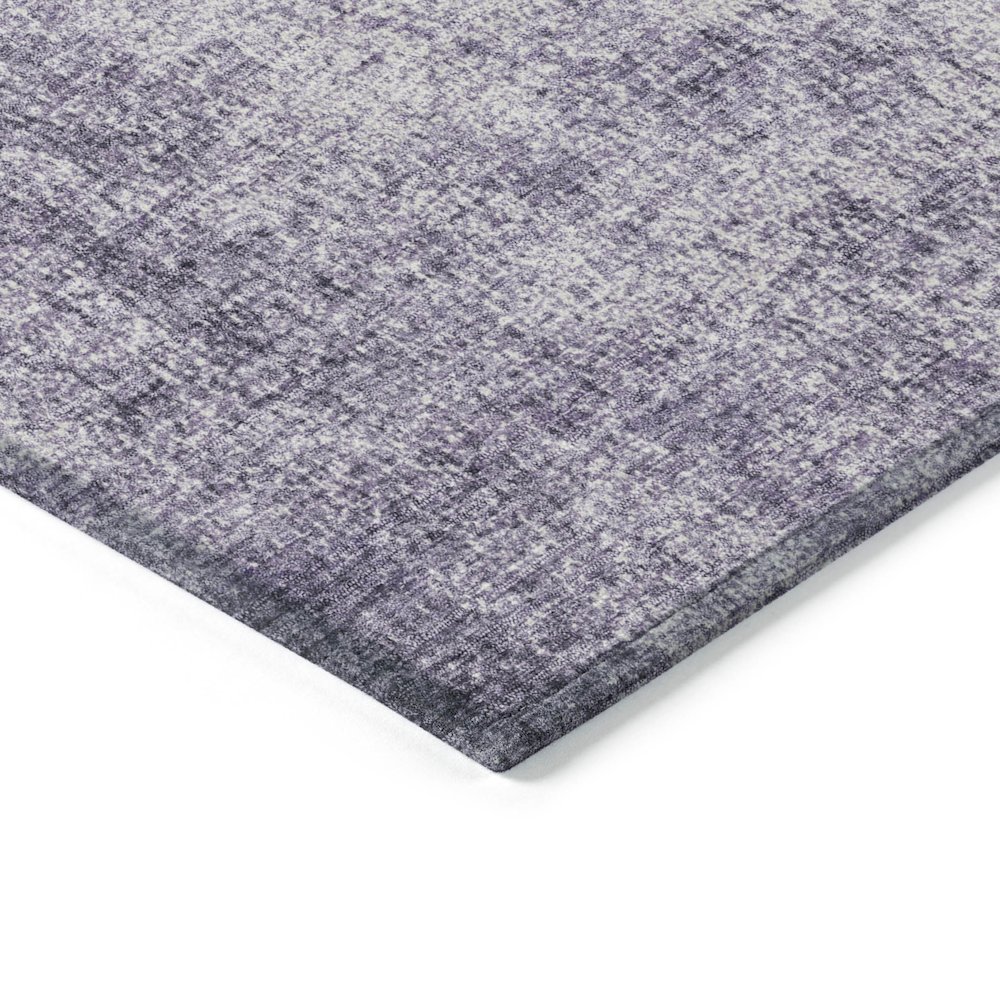 Machine Washable Indoor/Outdoor Chantille Lavender 3' x 5' Rug. Picture 3