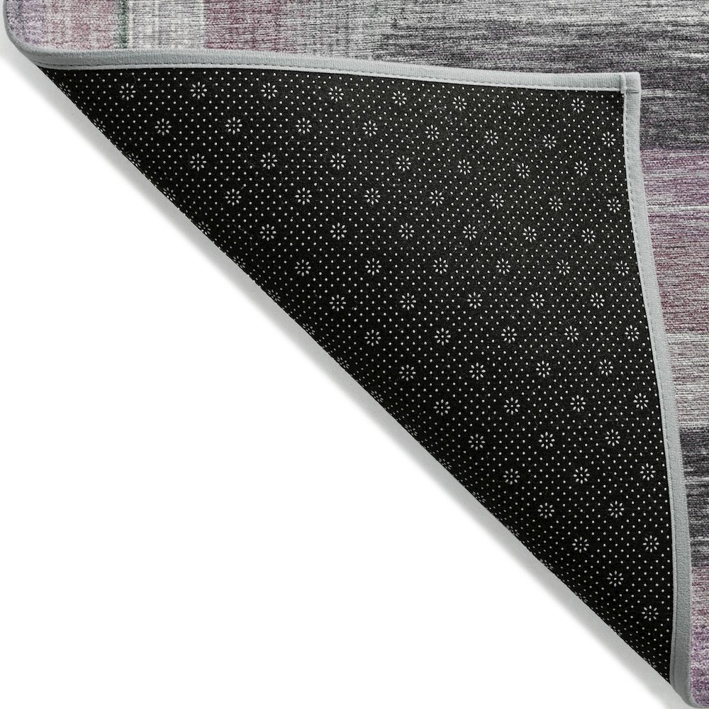 Machine Washable Indoor/Outdoor Chantille Blush 3' x 5' Rug. Picture 2