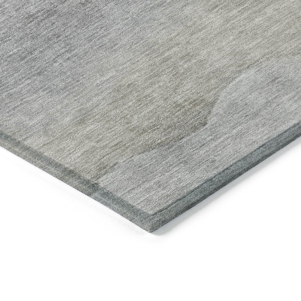 Machine Washable Indoor/Outdoor Chantille Beige 3' x 5' Rug. Picture 3