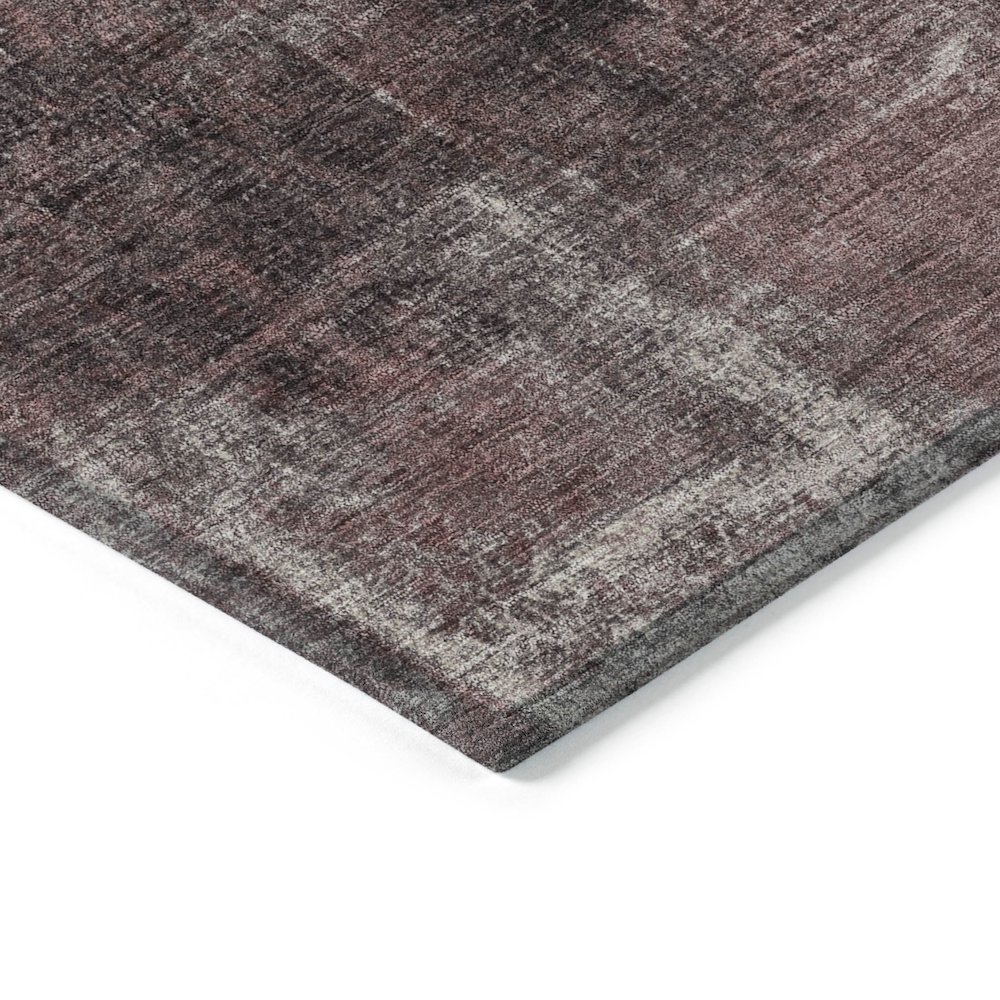 Machine Washable Indoor/Outdoor Chantille Blush 3' x 5' Rug. Picture 3
