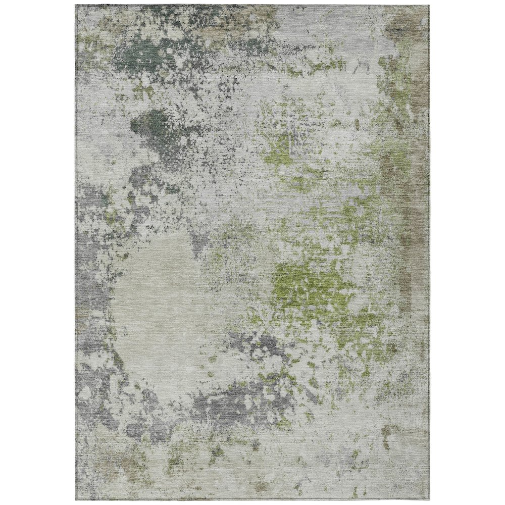 Machine Washable Indoor/Outdoor Chantille ACN2070 Linen 8' x 10' Rug. Picture 1