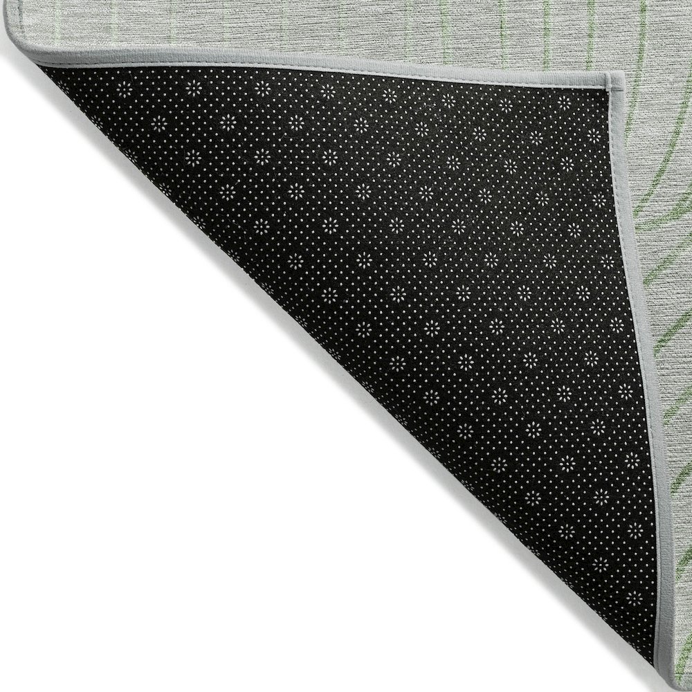 Machine Washable Indoor/Outdoor Chantille ACN2107 Aloe 3' x 5' Rug. Picture 2