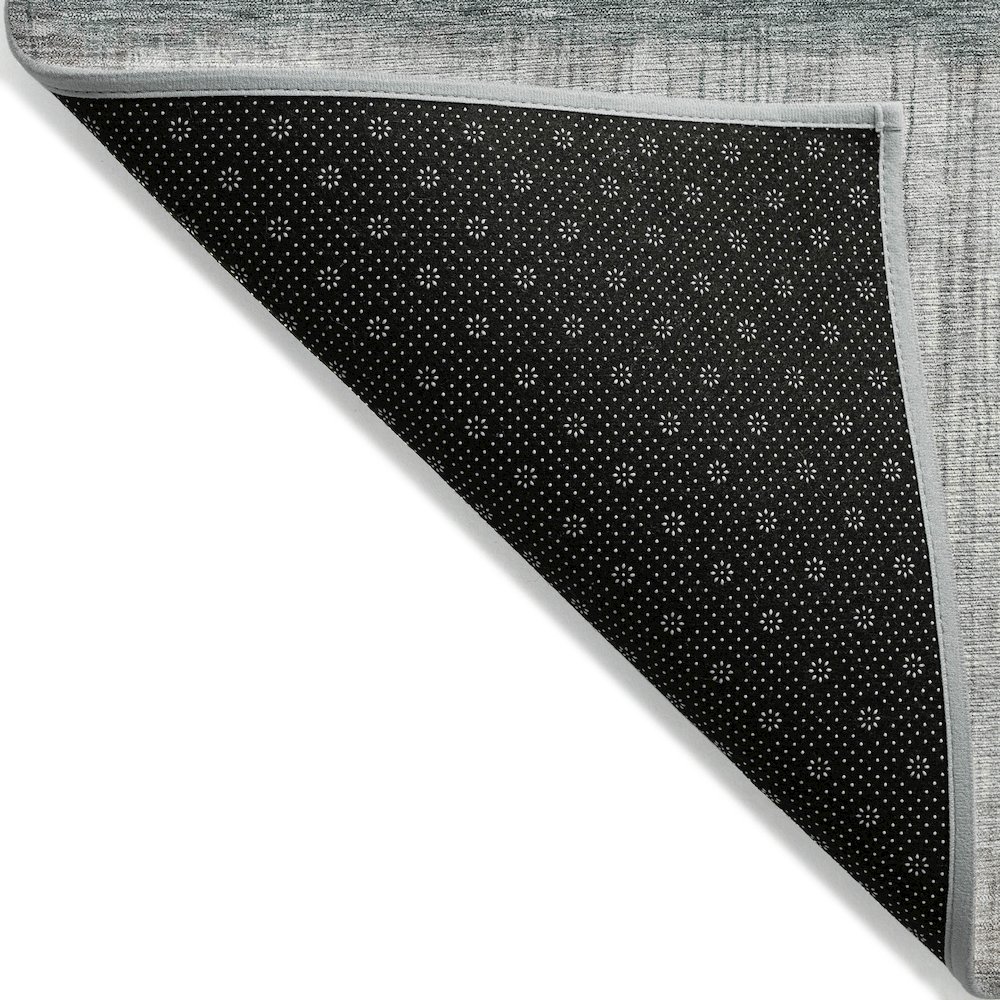 Machine Washable Indoor/Outdoor Chantille ACN2118 Teal 3' x 5' Rug. Picture 2
