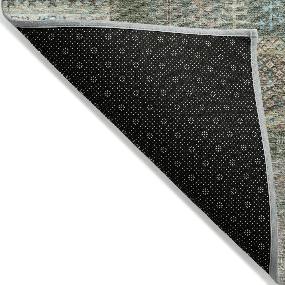 Machine Washable Indoor/Outdoor Chantille ACN2160 Aloe 3' x 5' Rug. Picture 2