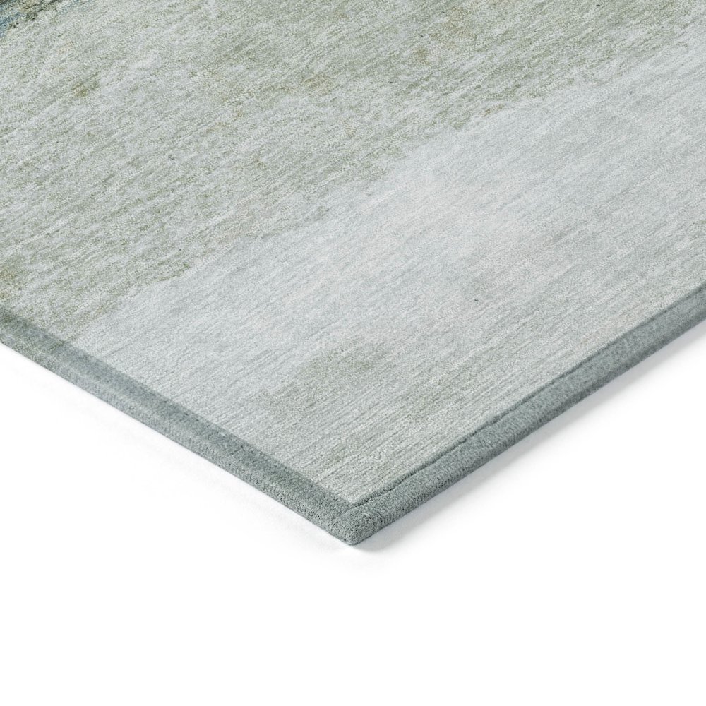 Machine Washable Indoor/Outdoor Chantille ACN2169 Aloe 3' x 5' Rug. Picture 3