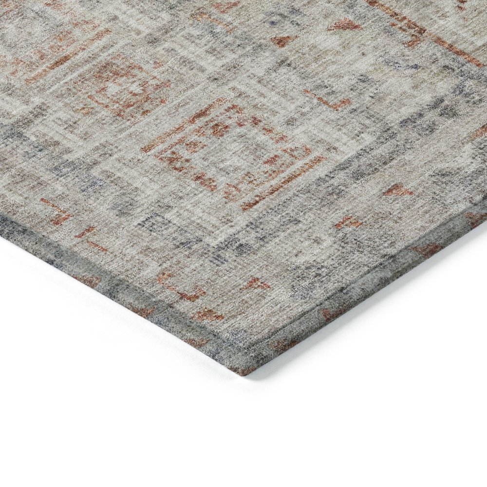 Machine Washable Indoor/Outdoor Chantille ACN2173 Beige 3' x 5' Rug. Picture 3